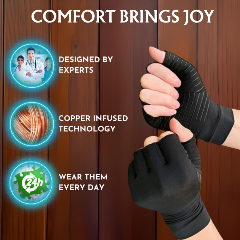 BlumKare™ Copper Compression Gloves for Hand Pain